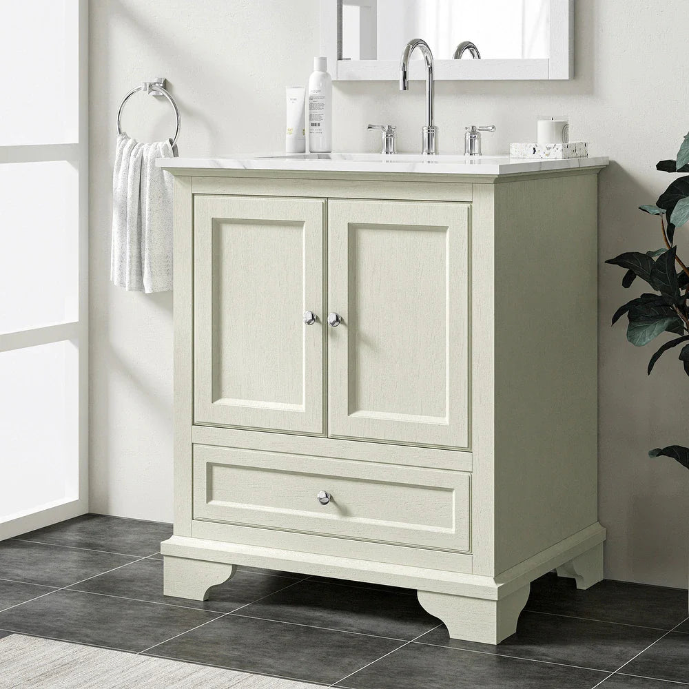 Eduard Bathroom Multifunctional Vanity with Sink
