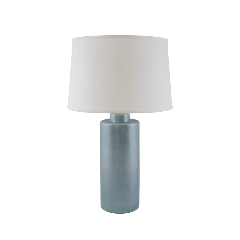 RiverCeramic® Cylinder lamp smoke blue pearl