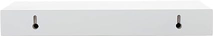 Stockholm Maine Floating Wall Shelf - White, 12"