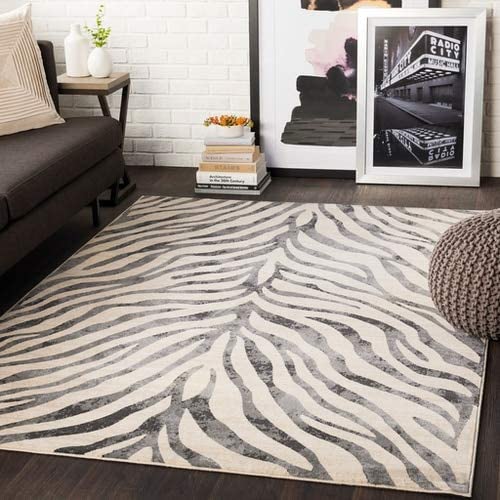 Animal Zebra Area Rug nomaan