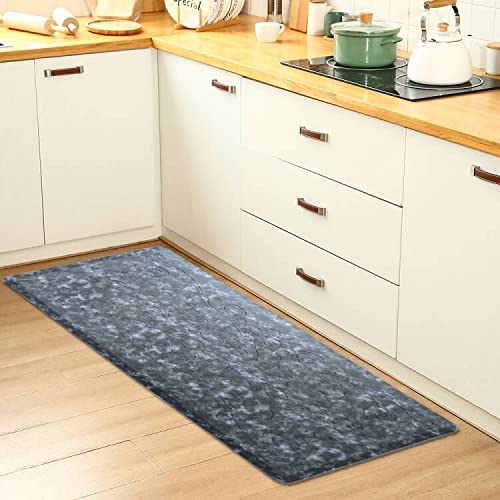 Medallion Embossed Cushioned Anti Fatigue Thick Non Slip Waterproof Kitchen Rugs (Taupe, 20" X 39")