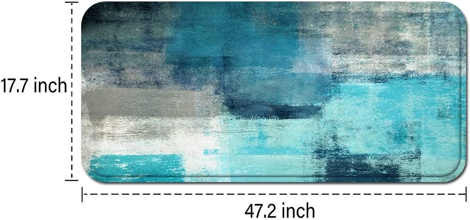 Home Decor Memory Foam Anti-Fatigue Non Slip Area Rug - 47.2" x 17.7"