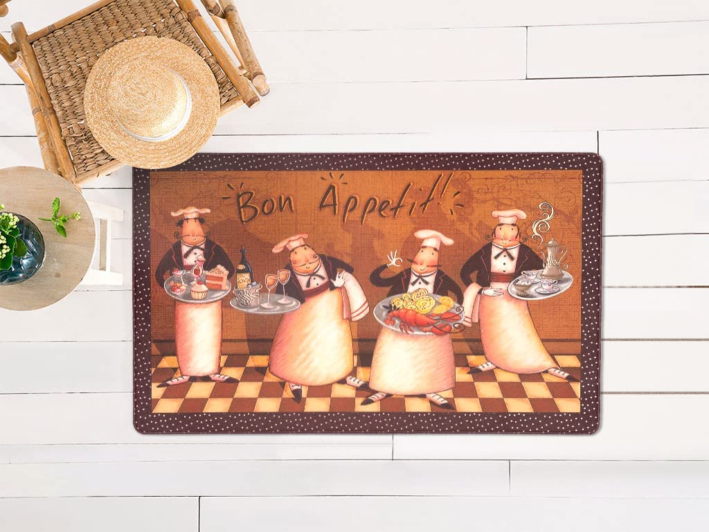 Bon Apetit Anti Fatigue Mat 18" x 47" Multi