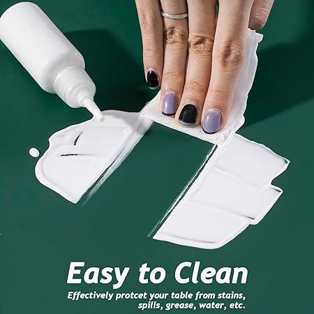 Thick Washable Heat Resistant Extra Large Silicone Mat 36" x 24" Black, Sapid