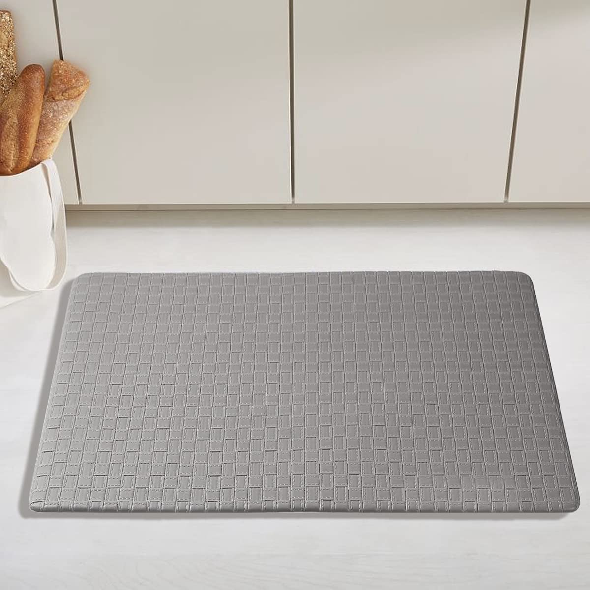 Anti Fatigue PVC Kitchen Floor Mat and Rug, 17"x30"+17"x47",