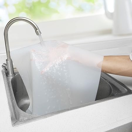 Silicone Non-slip Waterproof Large Countertop Heat Resistant Protector Mat, 23.62 x 15.75 Inches, Black