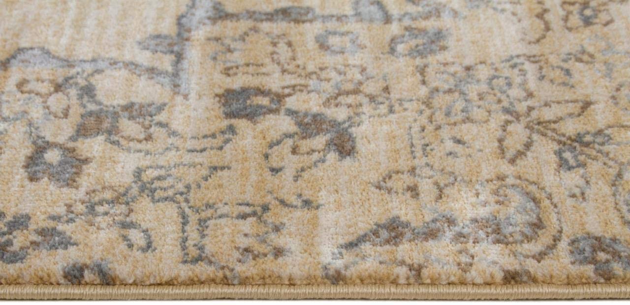 Ivory Oriental Soft Area Rug