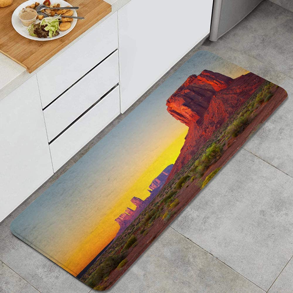 Home Decor Memory Foam Anti-Fatigue Non Slip Area Rug - 47.2" x 17.7"