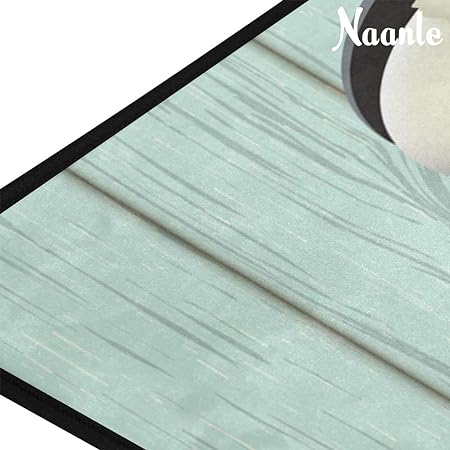 4th of July Anti Fatigue American Flag Non Slip Absorbent Floor Carpet Yoga Mat (3' in Diameter)