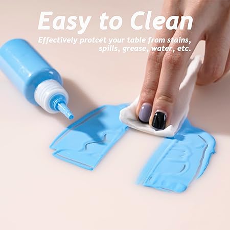 Thick Washable Heat Resistant Extra Large Silicone Mat 36" x 24" Black, Sapid