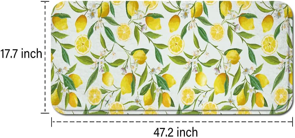 Home Decor Memory Foam Anti-Fatigue Non Slip Area Rug - 47.2" x 17.7"
