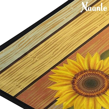 4th of July Anti Fatigue American Flag Non Slip Absorbent Floor Carpet Yoga Mat (3' in Diameter)