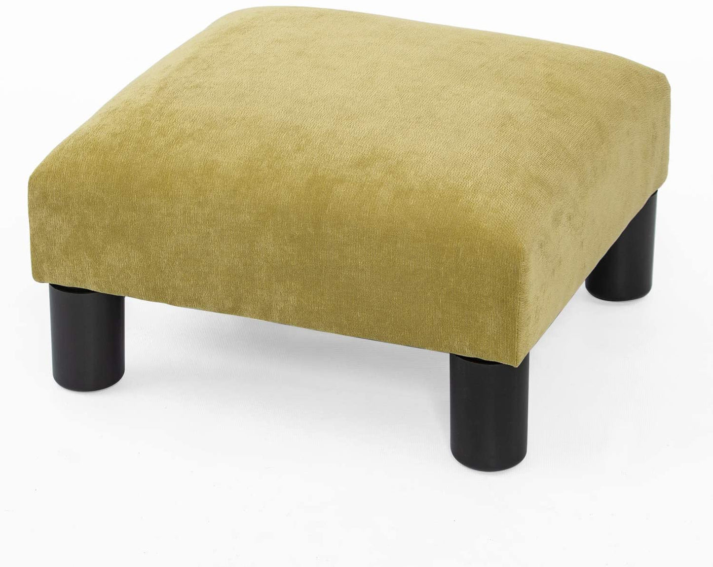 Ottoman Footrest Stool Small PU Leather Square Footstool