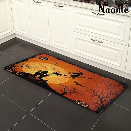 4th of July Anti Fatigue American Flag Non Slip Absorbent Floor Carpet Yoga Mat (3' in Diameter)