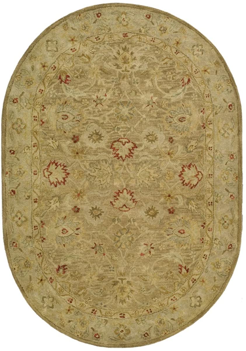 Handmade Traditional Oriental Premium Wool Area Rug,  Brown / Beige