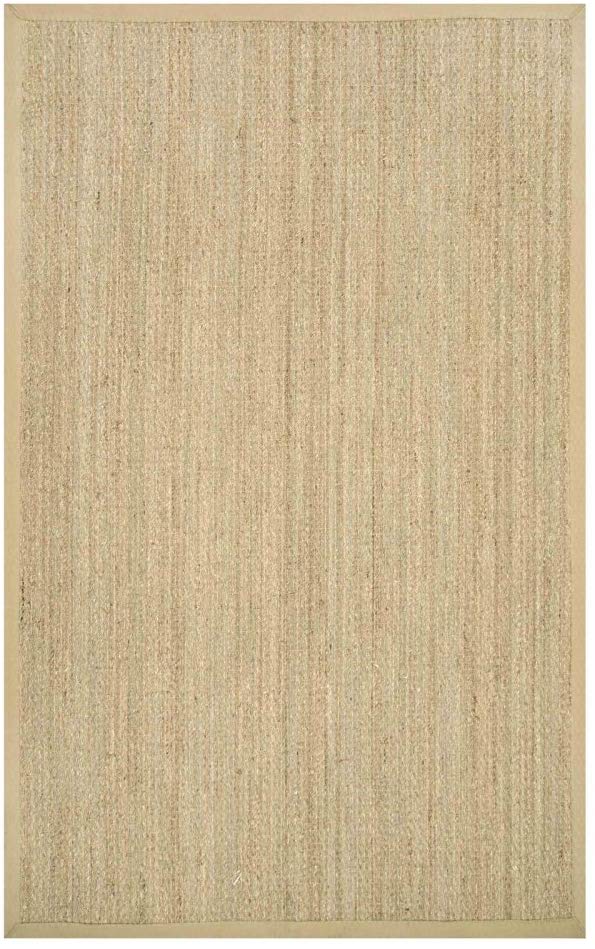 Premium Seagrass Natural Beige Area Rug