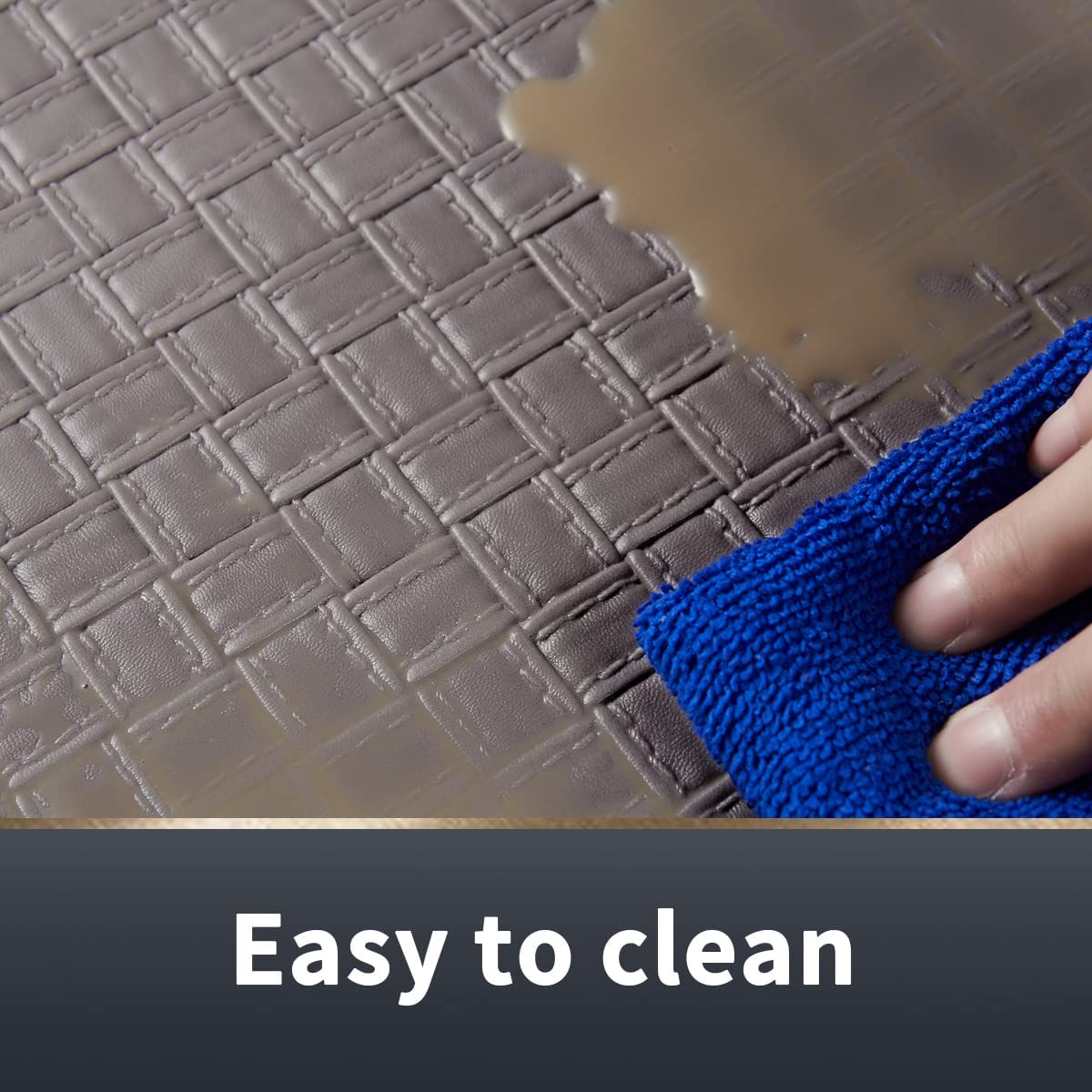 Anti Fatigue PVC Kitchen Floor Mat and Rug, 17"x30"+17"x47",