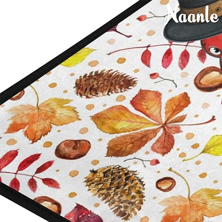 4th of July Anti Fatigue American Flag Non Slip Absorbent Floor Carpet Yoga Mat (3' in Diameter)