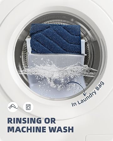 Upgraded White Bathroom Rugs - Refresh Your Bathroom with Color G Absorbent Microfiber Bath Mat - Non Slip, Soft, Washable, Quick Dry, 16βx24β Small Bath Rug Bathroom Carpet for Shower