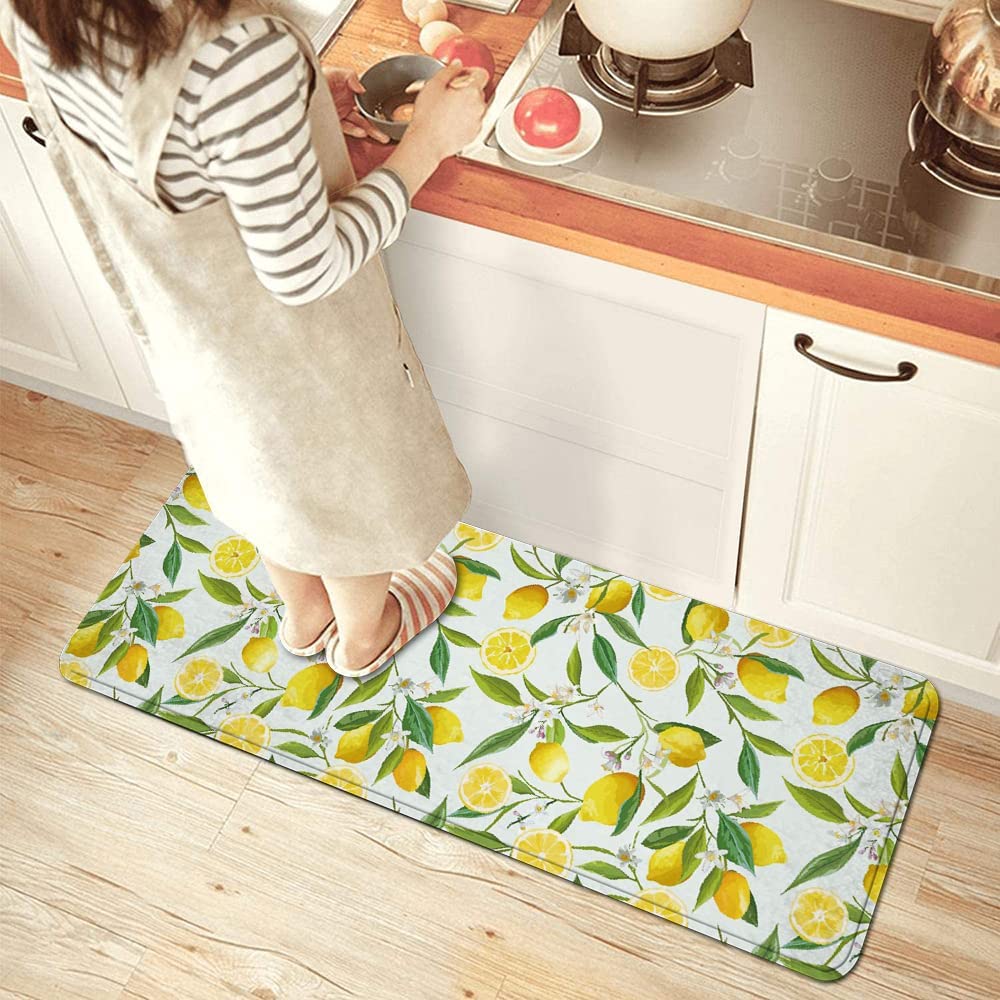 Home Decor Memory Foam Anti-Fatigue Non Slip Area Rug - 47.2" x 17.7"
