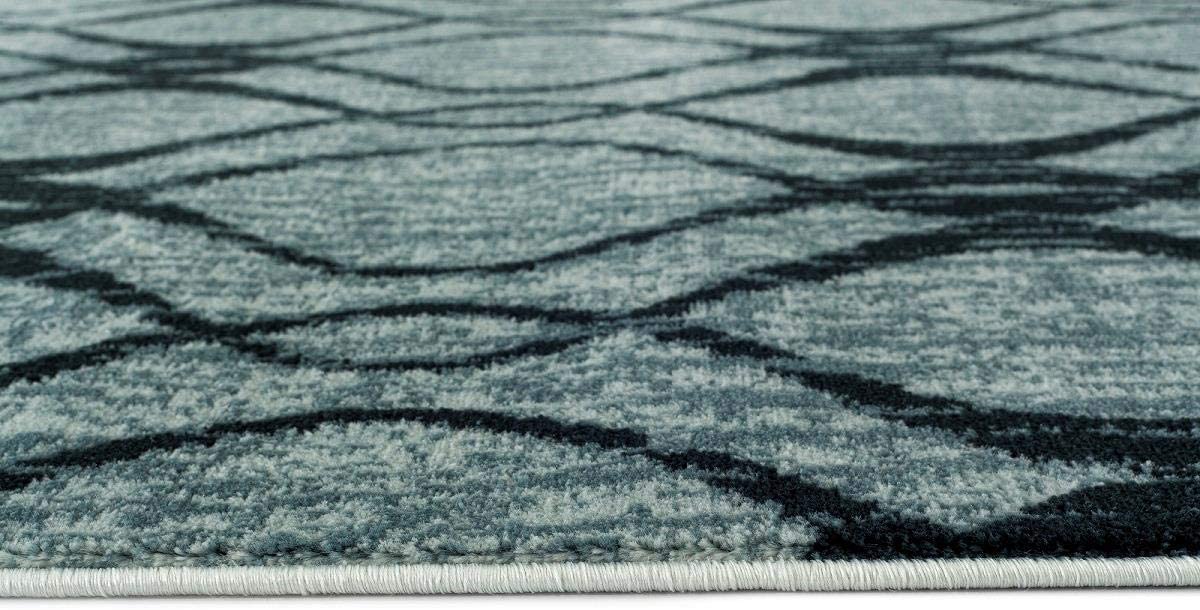 Diana Collection Geometric Soft Area Rug