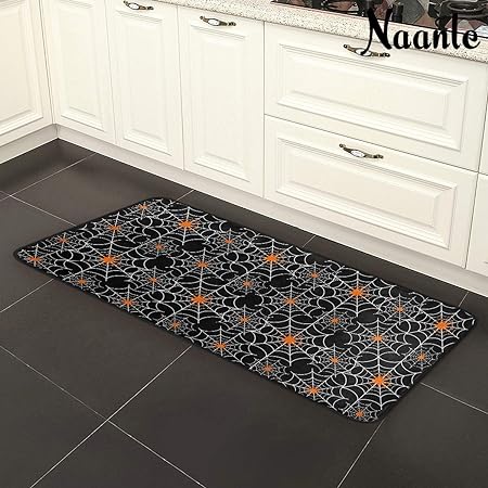 4th of July Anti Fatigue American Flag Non Slip Absorbent Floor Carpet Yoga Mat (3' in Diameter)