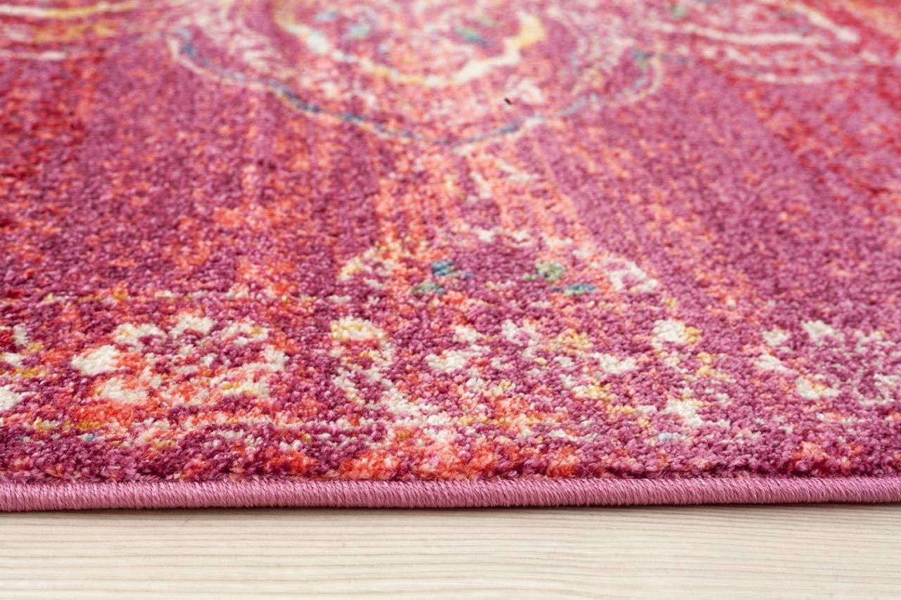 Nuvola Oriental Pink Soft Area Rug