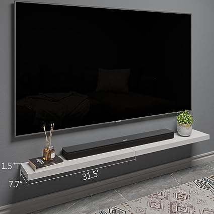 Set L24xW6 Decor Wall Mounted Hanging Shelves