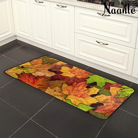 4th of July Anti Fatigue American Flag Non Slip Absorbent Floor Carpet Yoga Mat (3' in Diameter)