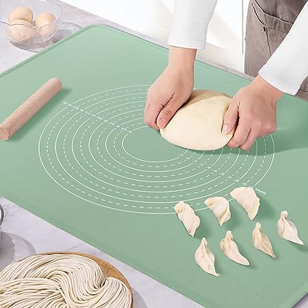 Silicone Extra Large Non-stick Baking Mat With High Edge, (20"X28")