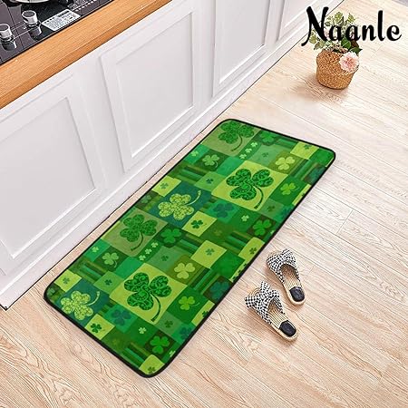 4th of July Anti Fatigue American Flag Non Slip Absorbent Floor Carpet Yoga Mat (3' in Diameter)