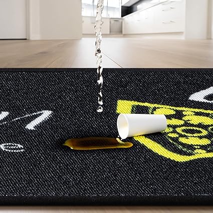 Sets of 2,Washable Non Slip Super Absorbent Kitchen Rugs and Mats, 17x48 Inch+17X24 Inch