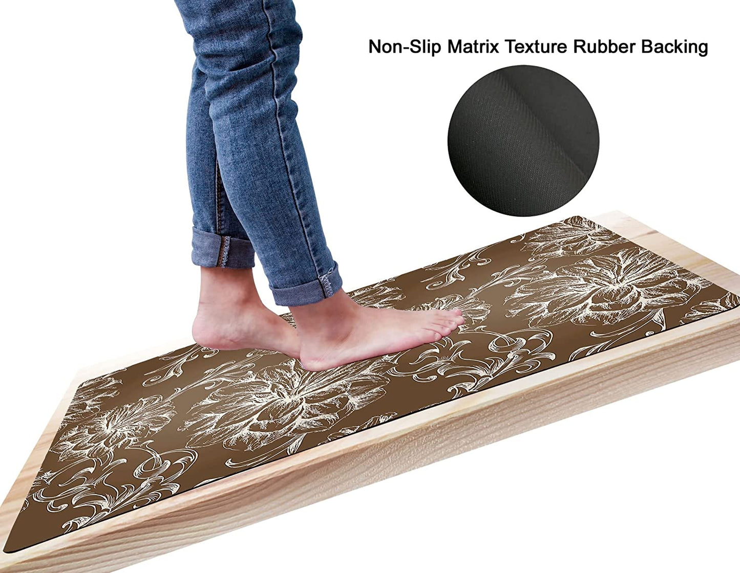 1/10 Inch Ultra Thin Front Door Washable Mat