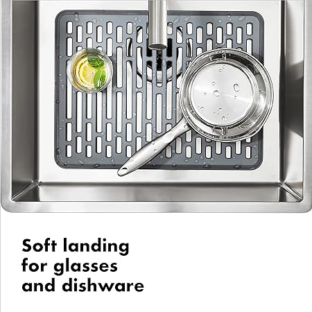 Good Grips Silicone Sink Mat - Small,Silver
