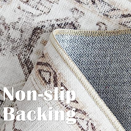 Entryway Persian Vintage Foldable Traditional Area Rug