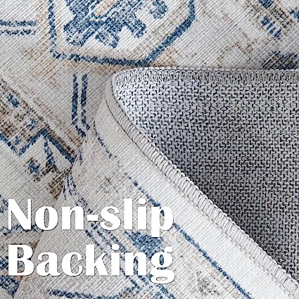 Entryway Persian Vintage Foldable Traditional Area Rug