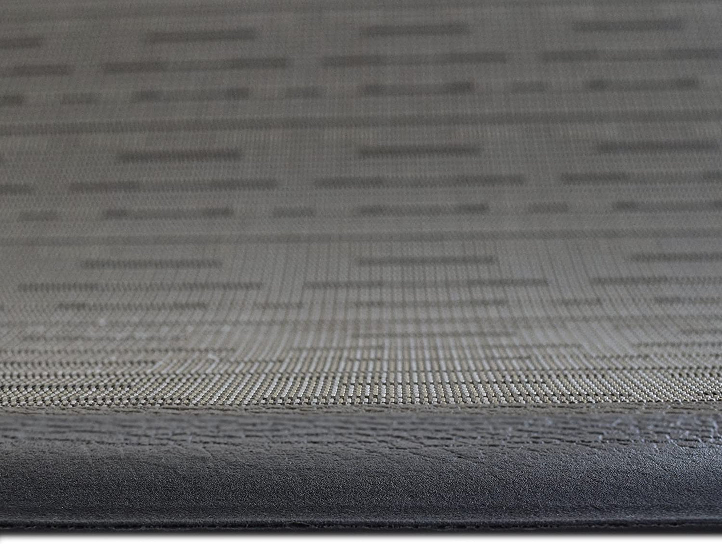 Ergonomic Anti Fatigue Workstation Memory Foam Mat in Stone 39"×20"×0.50" (L×W×H)