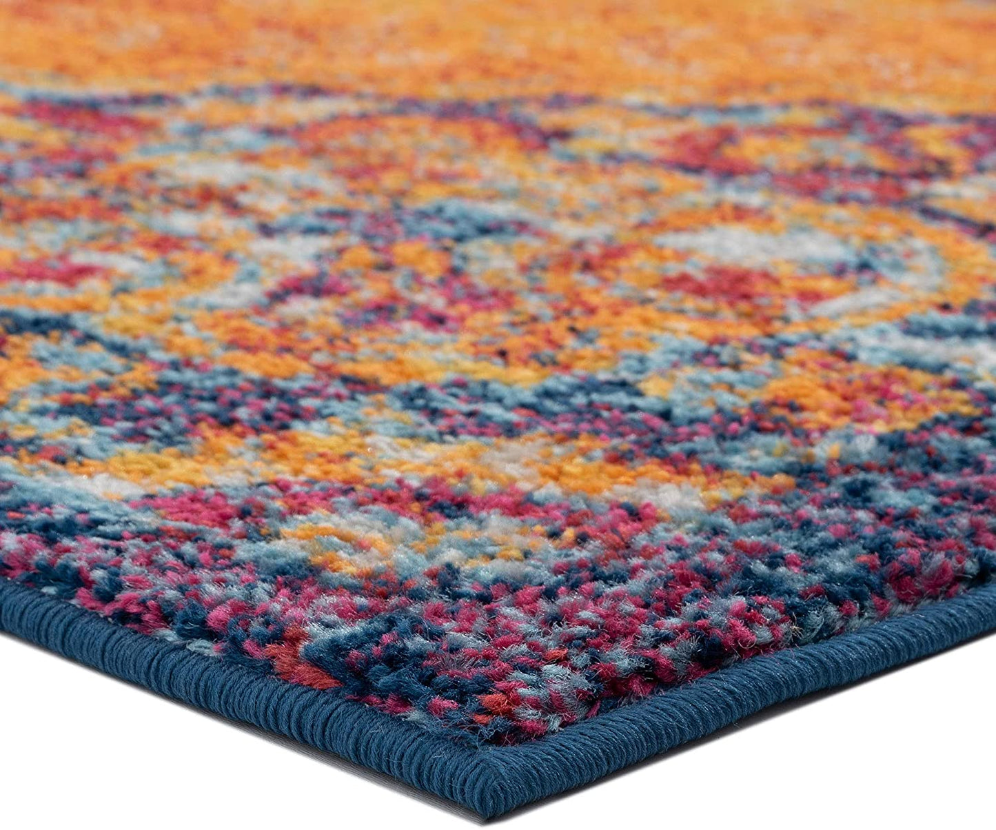 Medallilon Area Rug  Orange