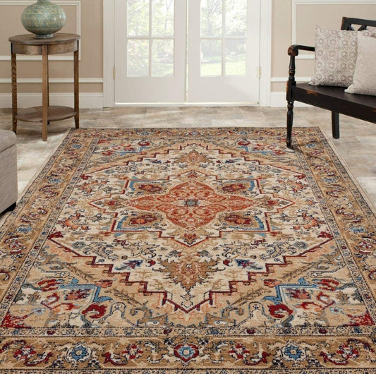 Howell Collection Oriental Ivory Soft Area Rug