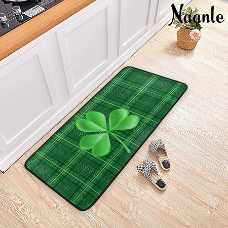 4th of July Anti Fatigue American Flag Non Slip Absorbent Floor Carpet Yoga Mat (3' in Diameter)