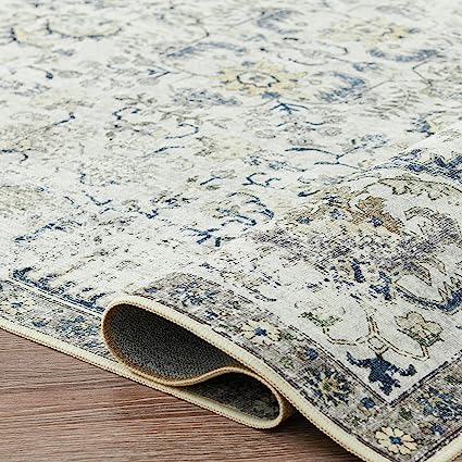 Entryway Persian Vintage Foldable Traditional Area Rug