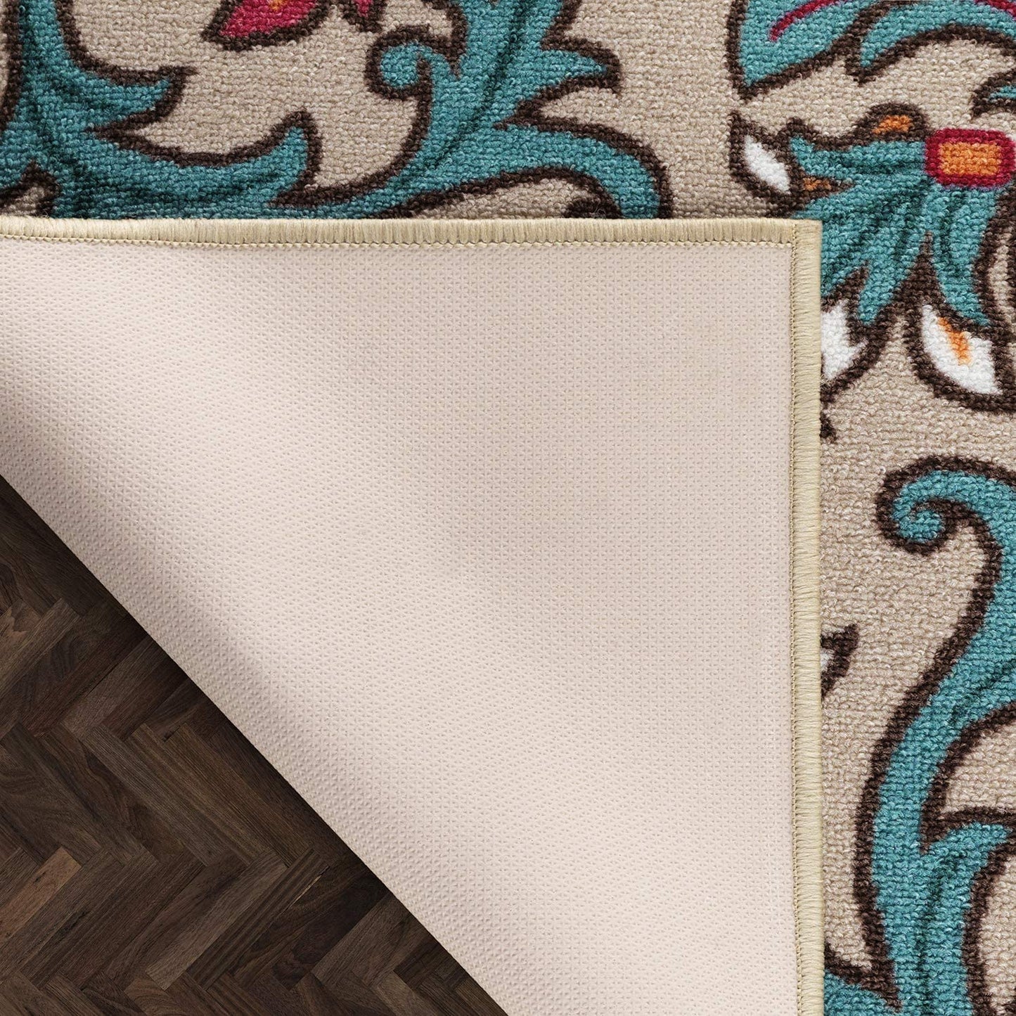 Moroccan Geometric Low Profile Pile Indoor Area Rugs Multi