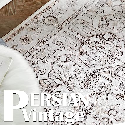 Entryway Persian Vintage Foldable Traditional Area Rug