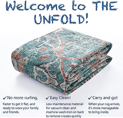 Indoor Floor Print Distressed Carpet Gray Multi Thin Area Rug