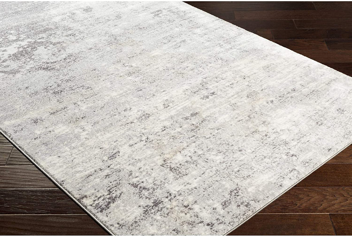 Choukri Soft Area Rug Silver Gray