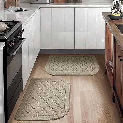 18×27 Inch Made of 100% Polypropylene Non Skid Washable Kitchen Rug