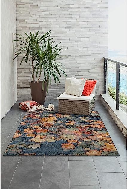 Carmel Indoor Outdoor Rug Comfortable & Durable, Power Loomed, Polypropylene Material, UV Stabilized, Styled Rug