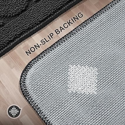 18×27 Inch Made of 100% Polypropylene Non Skid Washable Kitchen Rug