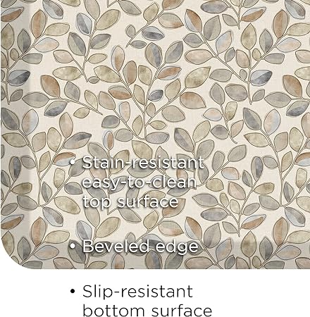 Designer Comfort Orchard Almond Kitchen Mat 20x72
