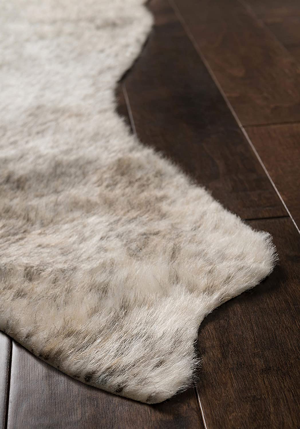 Grand Canyon Soft Area Rug GREY/IVORY